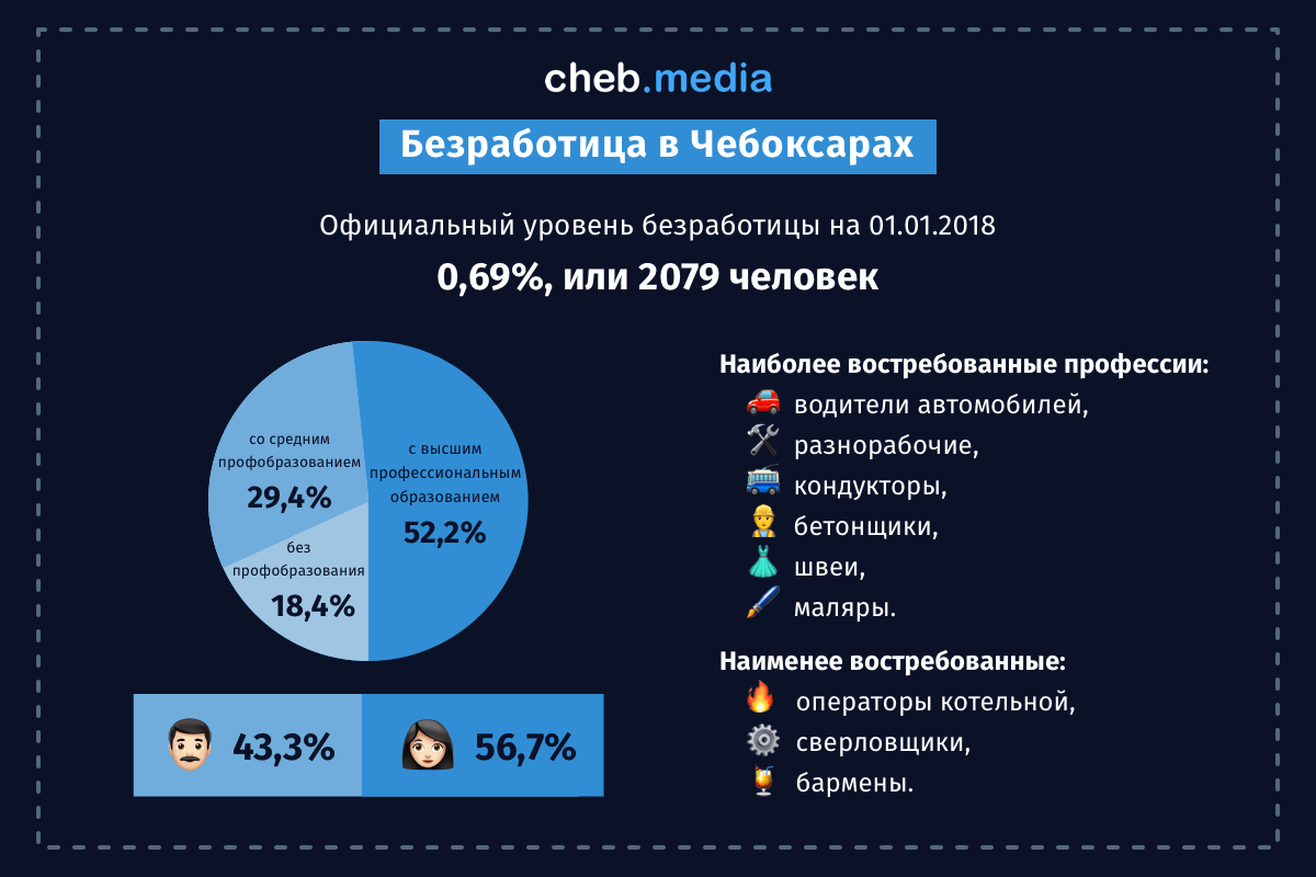 Чебоксары-2017 в инфографике