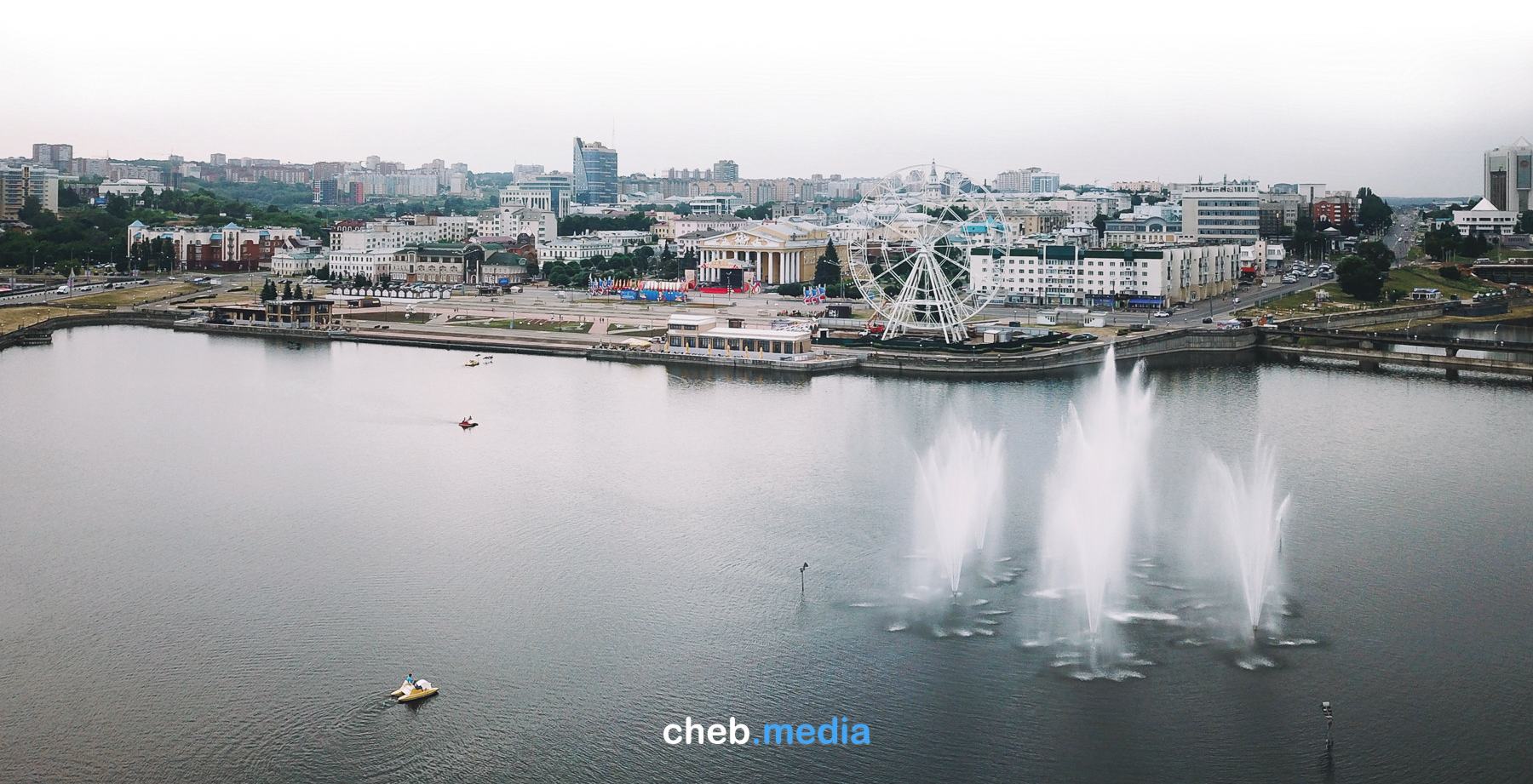 При строительстве нового колеса обозрения на заливе потеряли 15 метров